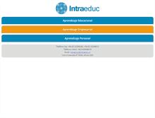 Tablet Screenshot of intraeduc.cl